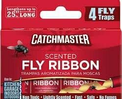 Catchmaster Fly Ribbon- 4pack