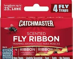 Catchmaster Fly Ribbon- 4pack