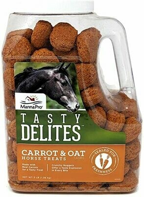 Tasty Delites- Carrot & Oat- 3lbs