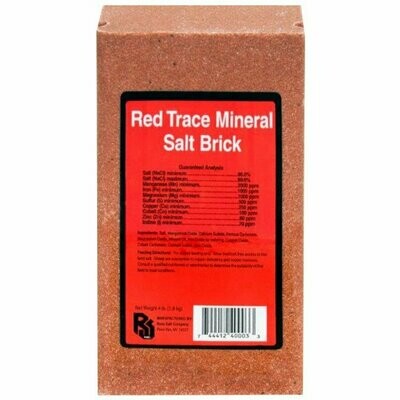 Trace Mineral Salt Brick- 4lbs