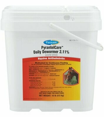 Pyrantel Care Daily Dewormer 2.11%- 10lbs