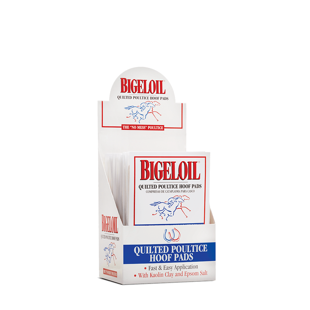 Bigeloil Hoof Poultice Pads 4pack