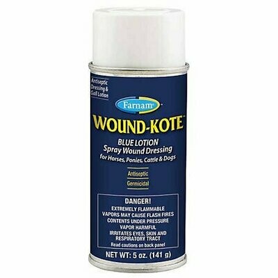 Wound Kote Blue Lotion Wound Dressing- 5oz