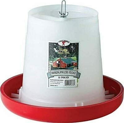 Plastic Hanging Poultry Feeder- 11lb