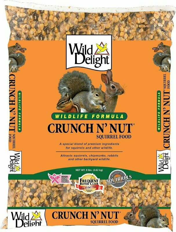 Wild Delight Squirrel Food Crunch 'N Nut- 8lb
