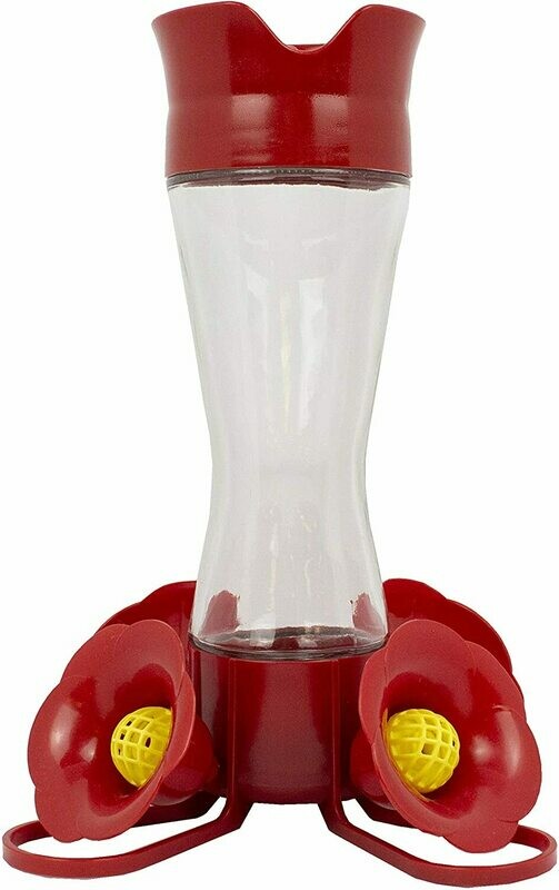 Perky Pet  Glass Pinch Waist Hummingbird Feeder