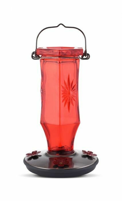 Ruby Starburst Hummingbird Feeder 4384