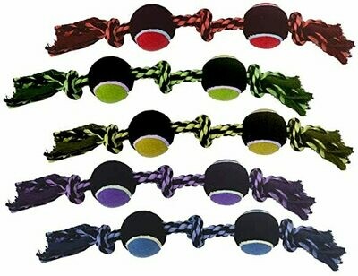 MultiPet 2 Knot Rope- Assorted Colors- 20