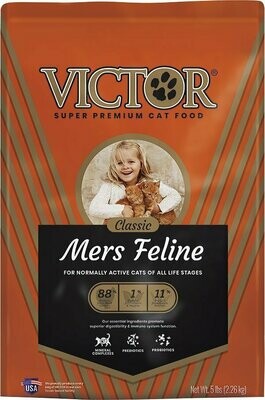 ​Victor Mers Classic Dry Cat Food- 5lbs