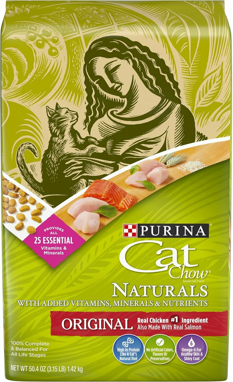 Purina Cat Chow Naturals- 13lbs