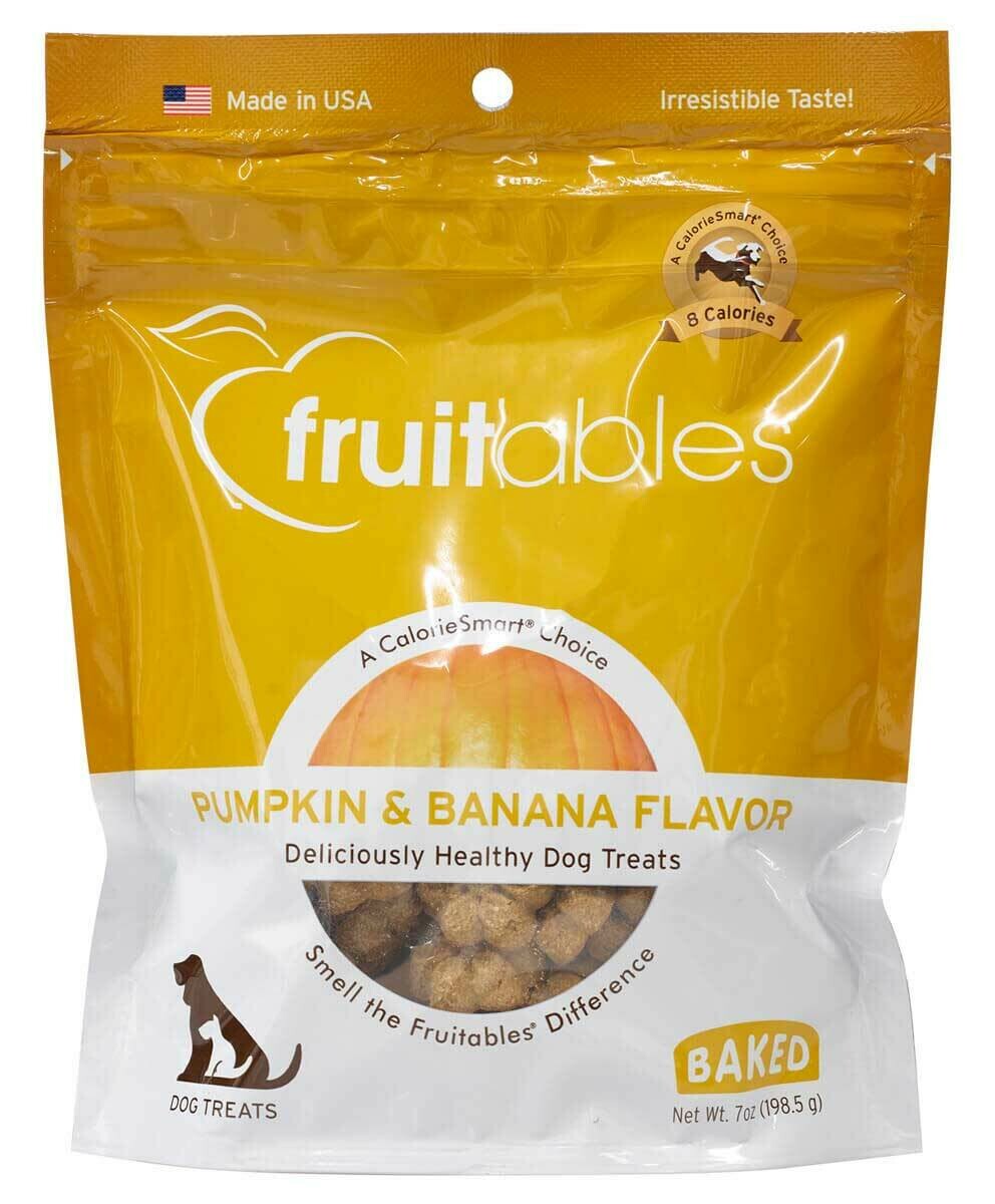 Fruitables Crunchy Baked Treat 7oz- Pumpkin & Banana