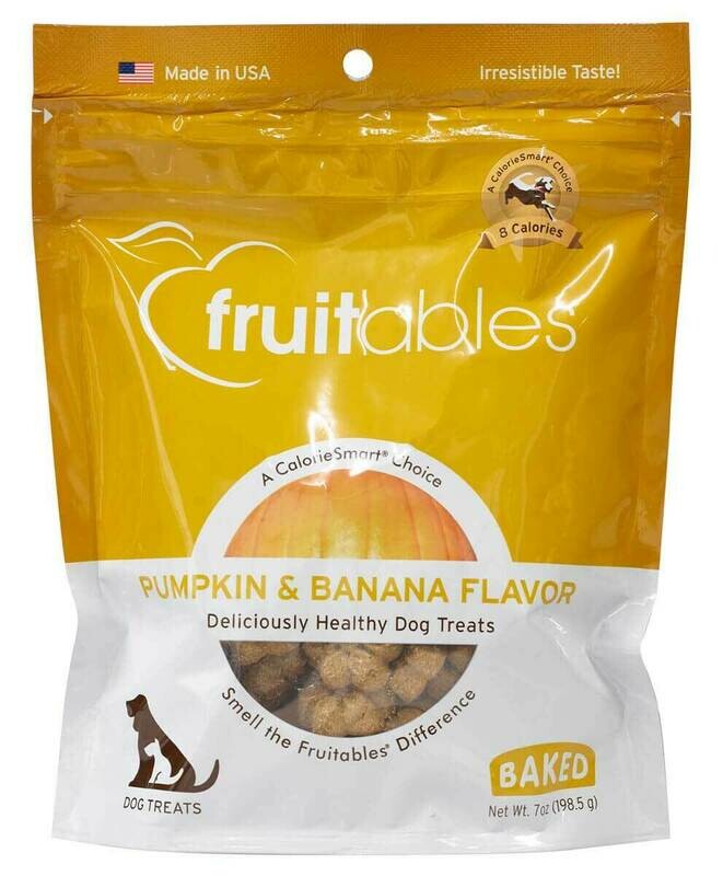 Fruitables Crunchy Baked Treat 7oz- Pumpkin & Banana