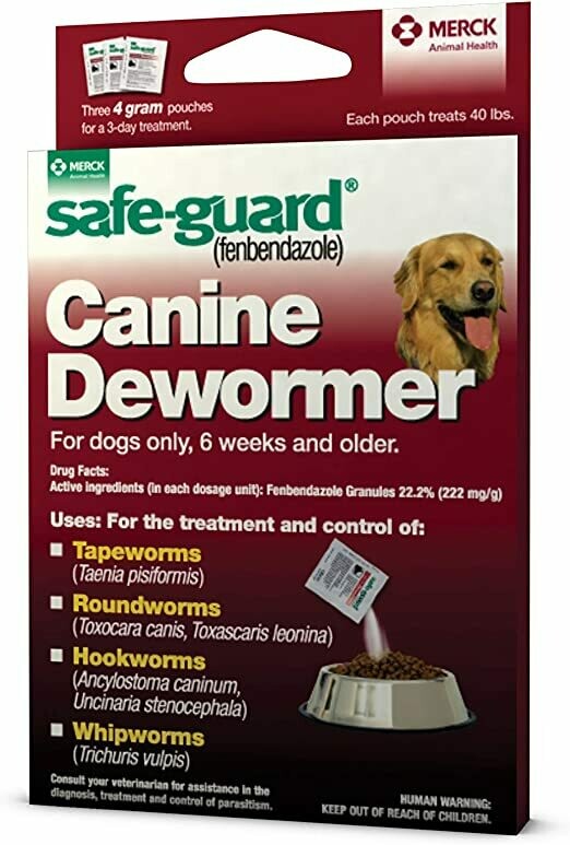 Safe-Guard Canine De-Wormer- 4GM