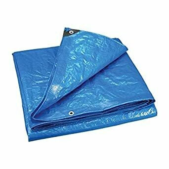 Blue Poly Tarp- 8'X12'