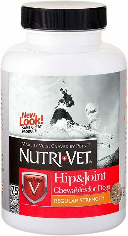 NutriVet Hip & Joint Regular Strength Tablets- 75CT