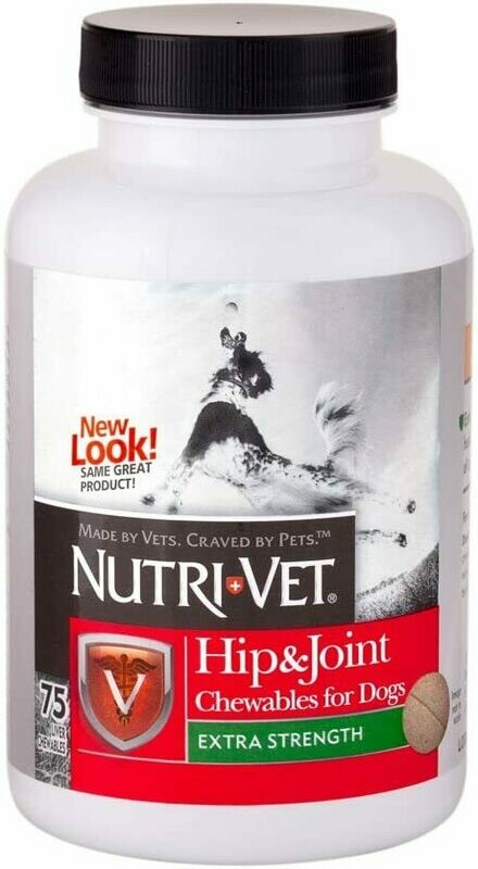 NutriVet Hip & Joint Regular Strength Tablets- 75CT