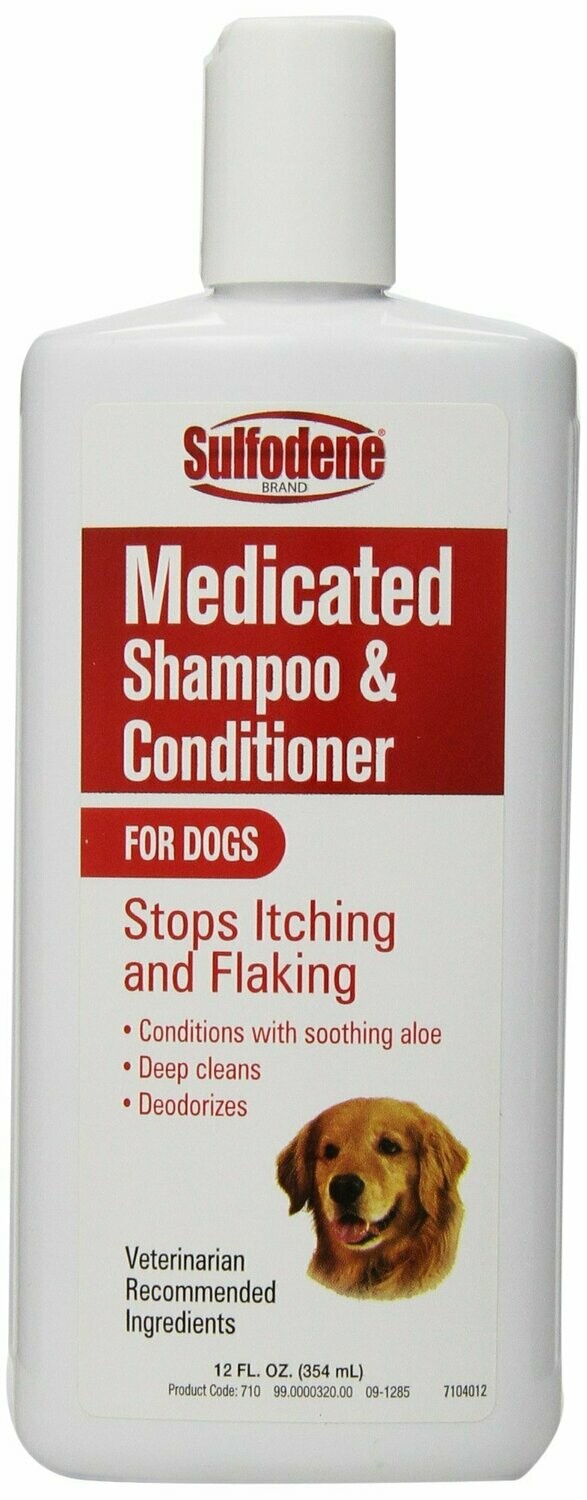 Sulfodene Medicated Shampoo & Conditioner- 12oz