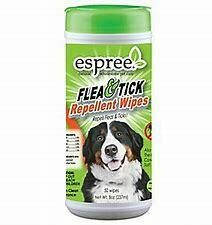 Espree Flea & Tick Wipes for Dogs- 50CT