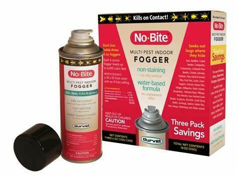 No Bite Indoor Multi-Pest Fogger-3PK