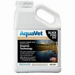 AquaVet- Black Pond Dye- Gallon