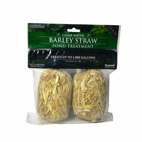 Clear-Water Barley Straw Pond Treatment