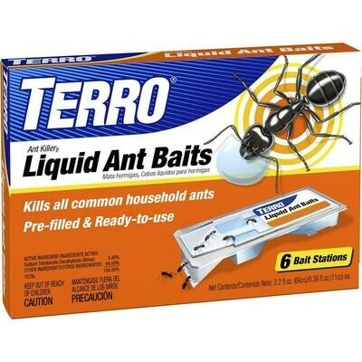 Terro Liquid Ant Bait Stations- 6Pack