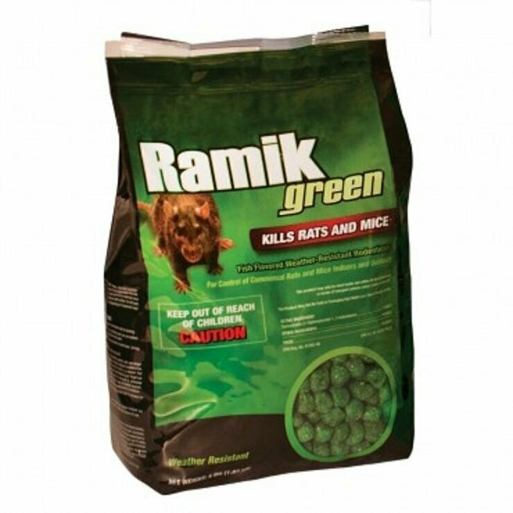 Ramik Green Mouse Bait- 4lbs