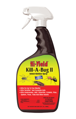 Hi-Yield Kill-A-Bug II- Indoor/Outdoor Spray- 32oz
