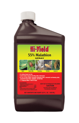 Hi-Yield 55% Malathion Spray- 32oz