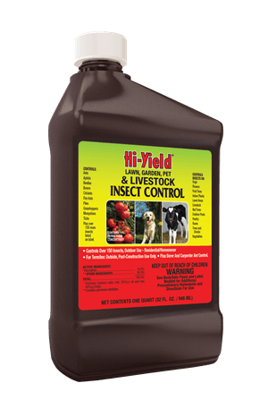 Hi-Yield Lawn, Garden, Pet & Livestock Insect Control- 16oz