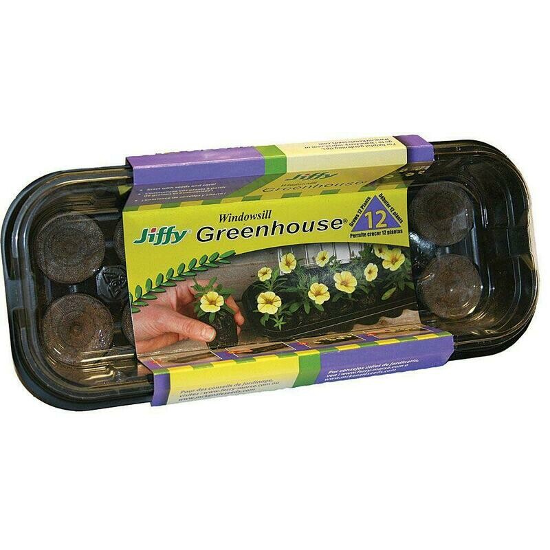 Jiffy Windowsill Greenhouse- 12Pack