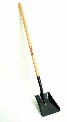 Corona Square Light Duty Shovel with Wooden Handle