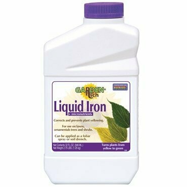 Bonide Liquid Iron Complex- Quart