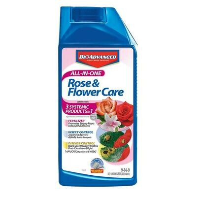 Bayer All-in-One Rose & Flower Care-32oz