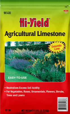 Hi-Yield Agricultural Limestone- 6lbs