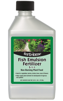 Fertilome Fish Emulsion Fertilizer 5-1-1 16oz