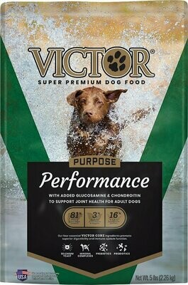Victor Performance Dry Dog Food- 40lbs