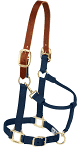 Nylon Breakaway Halter - Yearling - Navy