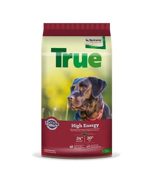 TRUE DOG FOOD- HI-ENERGY 24-20 50LBS TRUE DOG FOOD- HI-ENERGY 24-20 50LBS