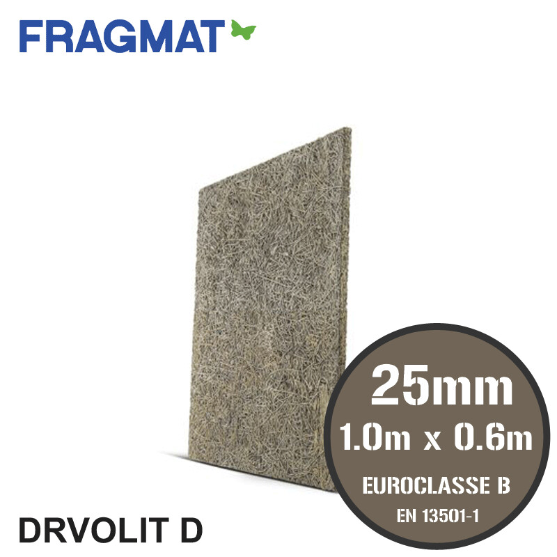 Wood Wool Board - 25mm (1.0m x 0.6m)