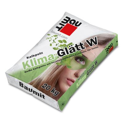 Baumit Klima Glätt W (RK30) - Fine Top Coat Plaster Baumit Klima Glätt W (RK30) - Fine Top Coat Plaster