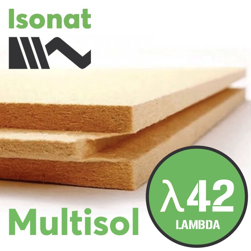 ISONAT - Multisol - Woodfibre Board ISONAT - Multisol - Woodfibre Board, Size: 40mm