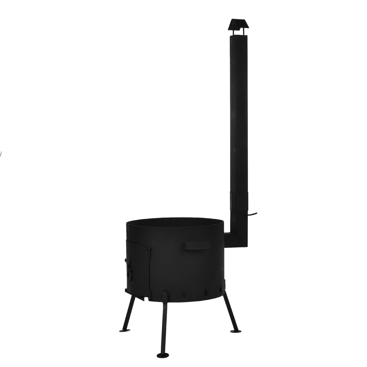 Чугунная Печь С Дымоходом Купить