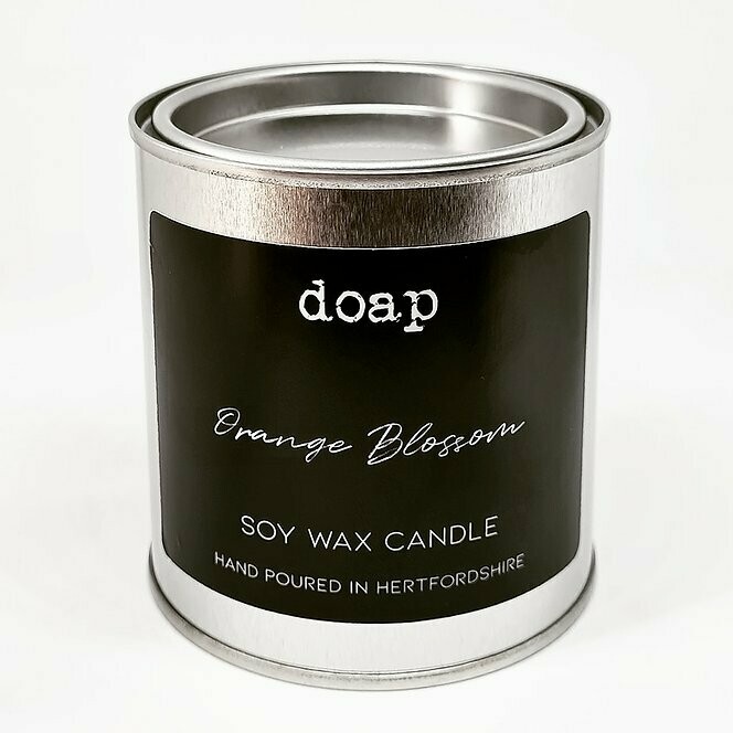 DOAP Aluminium Tinned Candle - Orange Blossom