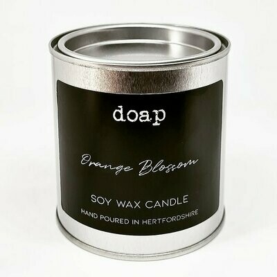 DOAP Aluminium Tinned Candle - Orange Blossom DOAP Aluminium Tinned Candle - Orange Blossom