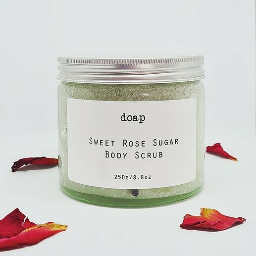 DOAP  Rose Organic Sugar body scrub