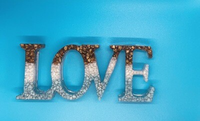 Love - Word Sign With Stones