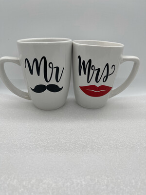 Mr. and Mrs. Coffee Cups