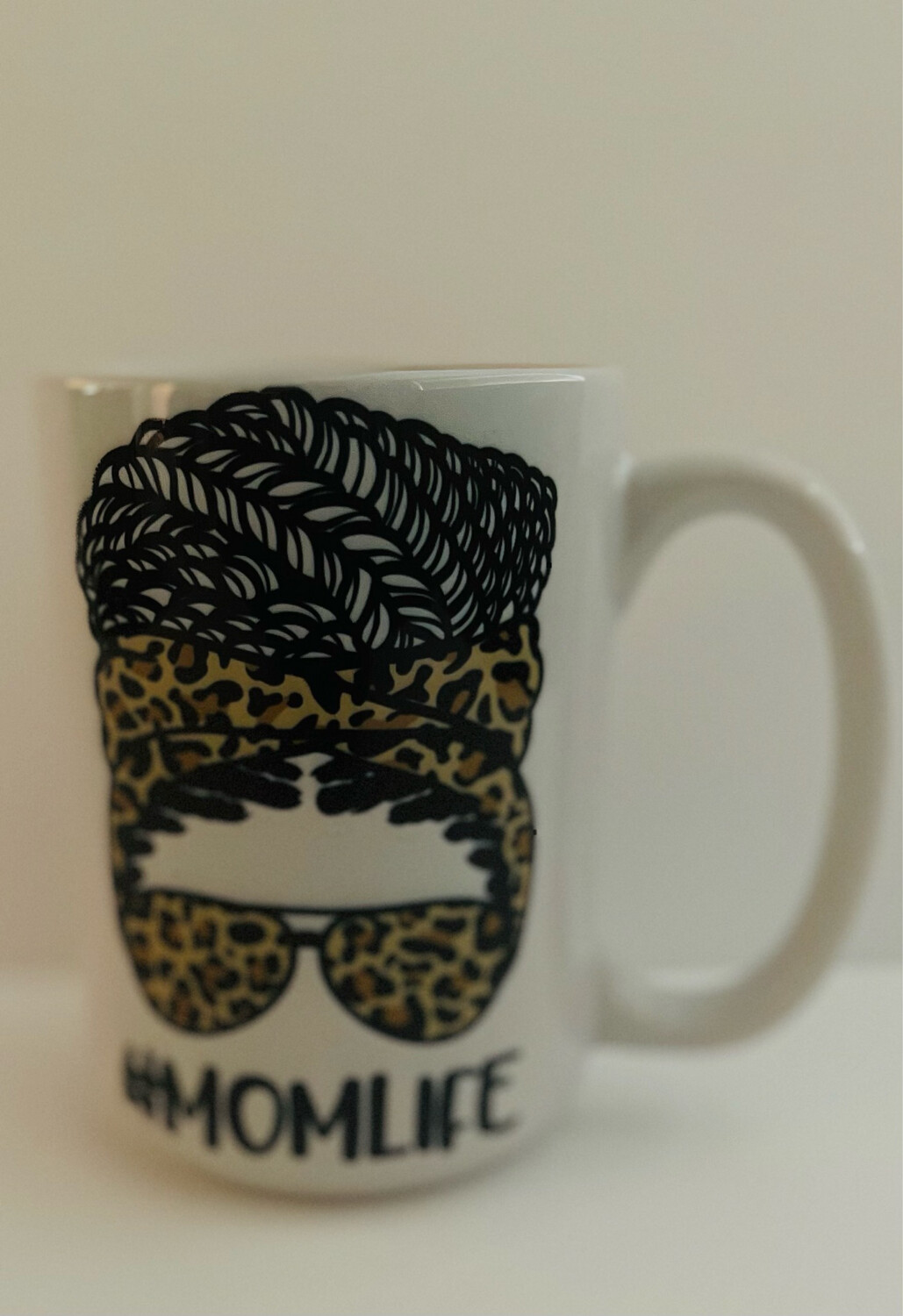 Mom Life - Leopard Coffee Mug