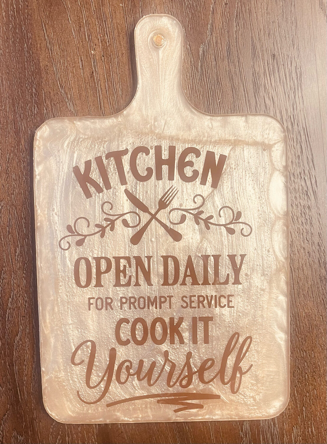 Kitchen Opened Daily